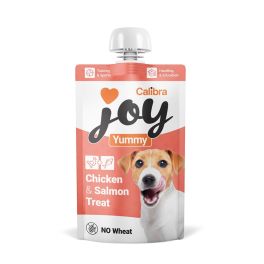 CALIBRA Joy Dog Yummy Chicken and Salmon Treat 100 g kurczak i łosoś, pasta mięsna dla psów