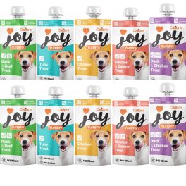 CALIBRA Joy Dog Yummy Zestaw Past Mięsnych dla Psa Mix Smaków 10 x 100g