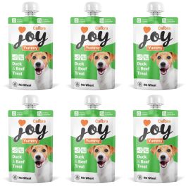CALIBRA Joy Dog Yummy Duck and Beef Treat 6x100 g kaczka i wołowina, pasta mięsna dla psów