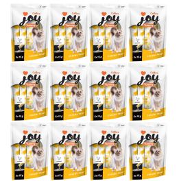 CALIBRA Joy Cat Yummy Chicken Treat 60x15 g z kurczakiem, kremowa pasta dla kotów