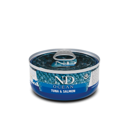 FARMINA N&D Ocean Cat Tuna, salmon 70 g tuńczyk i łosoś mokra karma dla kota