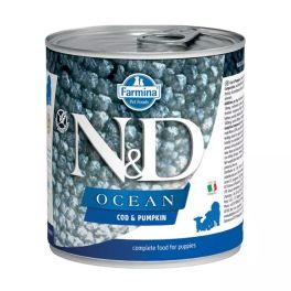 FARMINA N&D Oceean Dog Puppy Codfish, pumpkin 285 g dorsz i dynia dla szczeniąt