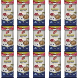 FARMINA N&D Quinoa Cat Digestion Cream Chicken and Tuna 15x60 g z kurczakiem i tuńczykiem, kremowy przysmak dla kotów z wrażliwym trawieniem