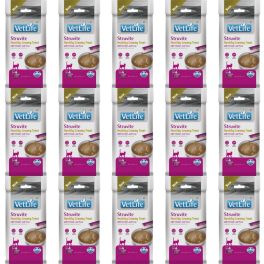 FARMINA Vet Life Cat Struvite Creamy 15x60 g z kurczakiem i tuńczykiem, kremowy przysmak dla kotów wspierający układ moczowy