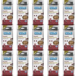 FARMINA Vet Life Cat Hepatic Creamy 15x60 g z kurczakiem i tuńczykiem, kremowy przysmak dla kotów wspierający pracę wątroby
