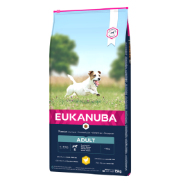 EUKANUBA Active Adult Small Breed dla psów ze świeżym kurczakiem 15 kg
