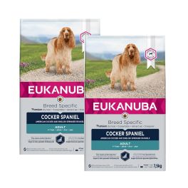 EUKANUBA Adult Breeds Specific Cocker Spaniel Chicken 15 kg (2 x 7.5 kg)