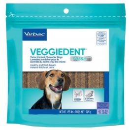 VIRBAC Veggiedent Fresh M (10-30 kg) gryzaki dla psa 15 szt.