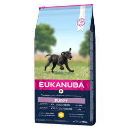 EUKANUBA Puppy Large Breed bogata w świeżego kurczaka 15kg