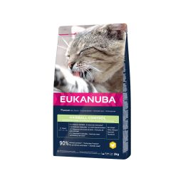EUKANUBA Cat Hairball Control Adult All Breeds Chicken & Liver 2 kg