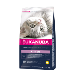 EUKANUBA Cat Kitten Healthy Start Chicken & Liver 2 kg