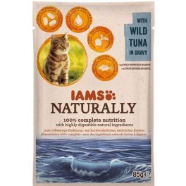 IAMS Naturally Adult Cat with Wild Tuna in Gravy tuńczyk w sosie 85 g