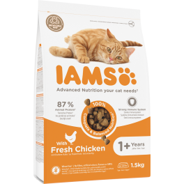 IAMS for Vitality Chicken karma dla dorosłych kotów z kurczakiem 1,5 kg