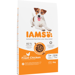 IAMS For Vitality Adult Small & Medium Breed Chicken 5 kg