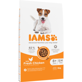 IAMS For Vitality Senior Small & Medium Breed Chicken 5 kg