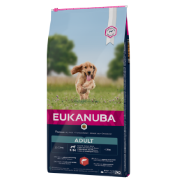 EUKANUBA Dog Dry Base Adult Small & Medium Breeds Salmon & Barley 12 kg