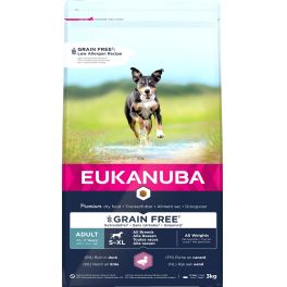 EUKANUBA Grain Free S-XL Adult Kaczka 3 kg dla dorosłych psów