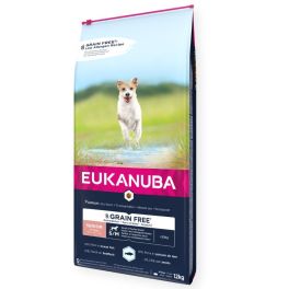 EUKANUBA Grain Free Senior Small/medium ocean fish 12 kg bogata w ryby oceaniczne