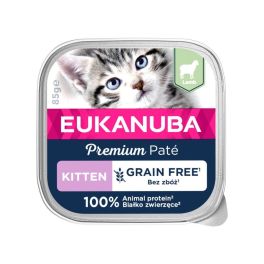 EUKANUBA Grain Free Kitten pasztet dla kociąt Jagnięcina 85 g