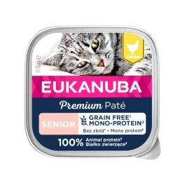 EUKANUBA Grain Free Senior Monoproteinowy pasztet dla starszych kotów Kurczak 85 g