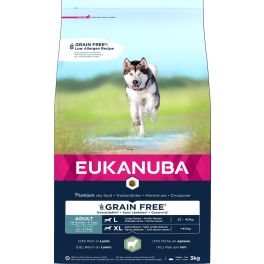 EUKANUBA Grain Free L Adult Jagnięcina 3 kg dla dorosłych psów dużych ras