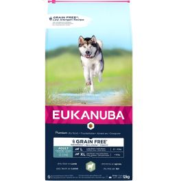 EUKANUBA Grain Free L Adult Jagnięcina 12 kg dla dorosłych psów dużych ras