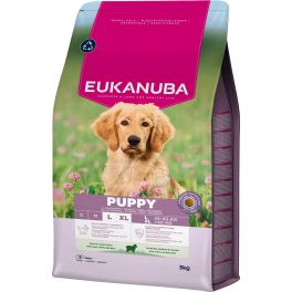 EUKANUBA Puppy Large Breeds Lamb Rice 3 kg sucha karma dla szczeniąt ras dużych bogata w jagnięcinę i ryż