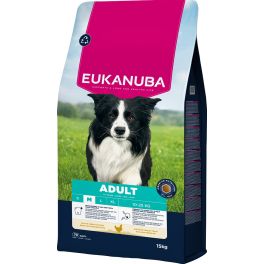 EUKANUBA Adult Medium Breeds Chicken 15 kg sucha karma dla psów średnich ras bogata w świeżego kurczaka