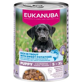 EUKANUBA Life Care Puppy Rich in Trout 400 g pasztet dla szczeniąt bogaty w pstrąga i bataty