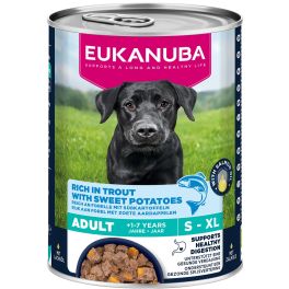 EUKANUBA Life Care Adult Rich in Trout 400 g pasztet dla psów bogaty w pstrąga i bataty