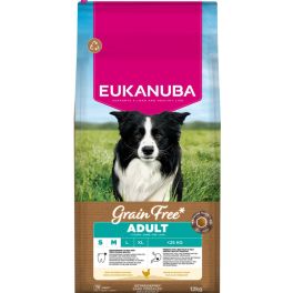 EUKANUBA Grain Free Adult Small Medium Chicken 12 kg bezzbóżowa karma dla psów małych i średnich ras z kurczakiem