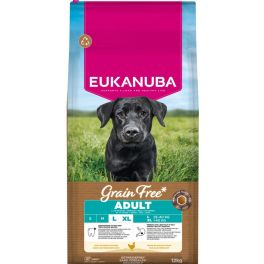 EUKANUBA Grain Free Adult Large Chicken 12 kg bezzbóżowa karma dla psów dużych ras z kurczakiem