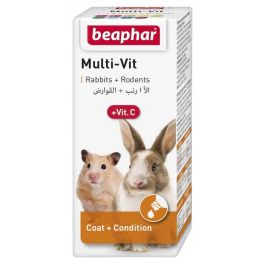 BEAPHAR Multi-Vit + Vit.C Preparat Witaminowy Dla Królików i Gryzoni 20 ml