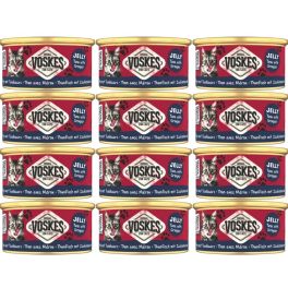 VOSKES Jelly Tuna with Grouper 12x85 g 100% tuńczyk z granikiem w galaretce, karma uzupełniająca dla kota