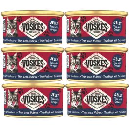 VOSKES Jelly Tuna with Grouper 6x85 g 100% tuńczyk z granikiem w galaretce, karma uzupełniająca dla kota