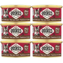 VOSKES Jelly Tuna with Dentex 6x85 g 100% tuńczyk z kielczakiem w galaretce, karma uzupełniająca dla kota