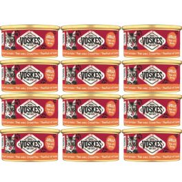 VOSKES Jelly Tuna with Shrimp 12x85 g100% tuńczyk z krewetką w galaretce, karma uzupełniająca dla kota