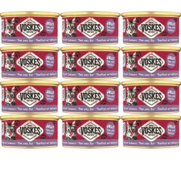 VOSKES Jelly Tuna with Seabass 12x85 g 100% tuńczyk z okoniem morskim w galaretce, karma uzupełniająca dla kota
