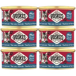 VOSKES Jelly Tuna with Seabream 6x85 g 100% tuńczyk z doradą w galaretce, karma uzupełniająca dla kota