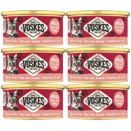 VOSKES Jelly Tuna with Salmon 6x85 g 100% tuńczyk z łososiem w galaretce, karma uzupełniająca dla kota