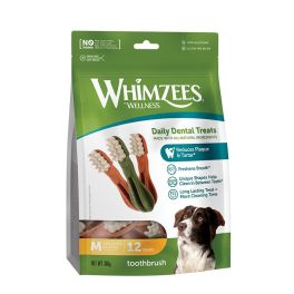 WHIMZEES Szczoteczka gryzak dentystyczny M 12 szt