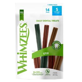 WHIMZEES 2 Week Pack Stix S pałeczki dentystyczne 14 szt