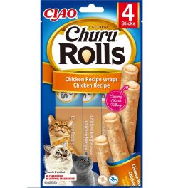INABA Churu Rolls Chicken 4x10g wrapy z kurczakiem dla kota