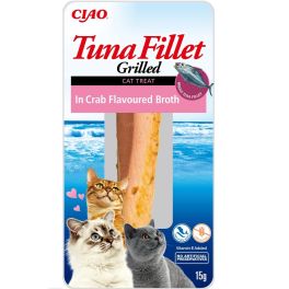 INABA Tuna fillet in crab flavoured broth 15g filet z tuńczyka w bulionie o smaku kraba dla kota