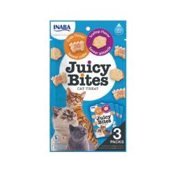 INABA Juicy Bites wilgotne przysmaki przegrzebki i krab dla kota 33,9 g (3x11,3 g)