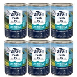 ZIWIPEAK Dog Mackerel&Lamb Makrela i jagnięcina 6x390 g