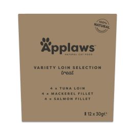 APPLAWS Cat Multipak 12x30g z mixem przysmaków poledwiczek i filetów dla kota