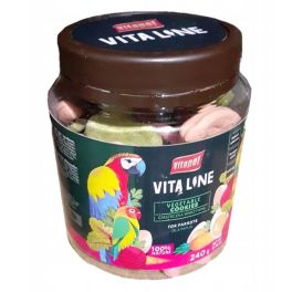 VITAPOL Ciasteczka warzywne dla papug słoik 240 g