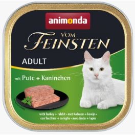 ANIMONDA Vom Feinsten Adult z indykiem i królikiem 100 g