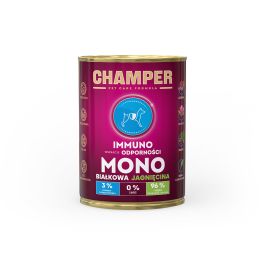 CHAMPER Immuno Jagnięcina monobiałkowa karma dla psa 400 g